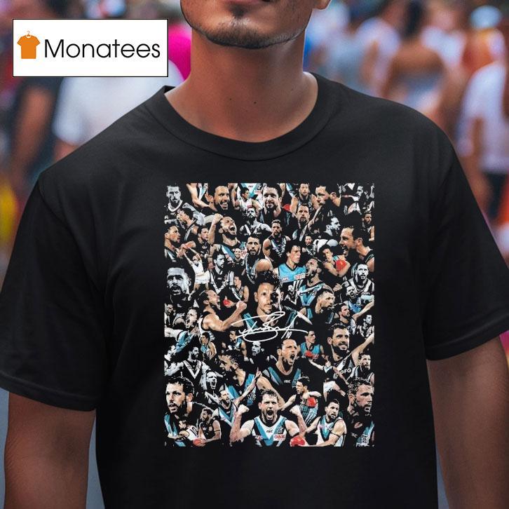 Travis Boak Retirement Port Adelaide Shirt