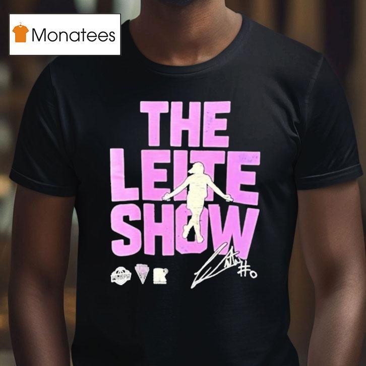 Carla Leite The Leite Show Golden State Valkyries Signature Shirt