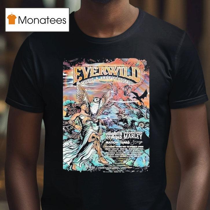 Everwild Music And Arts Festival At Legend Valley On July 31-aug 2 2025 Shirt