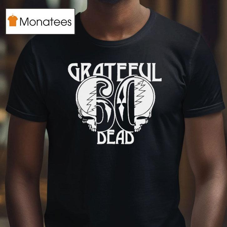 Grateful Dead 60th Anniversary Split Stealie Logo Shirt