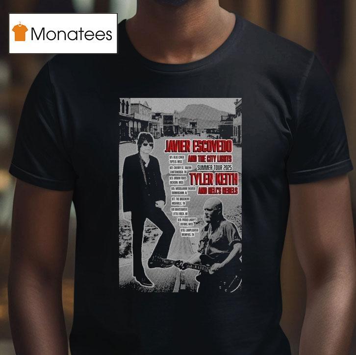 Javier Escovedo And The City Lights Summer Tour 2025 Shirt