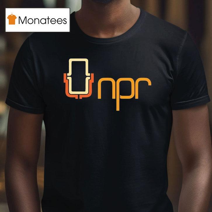 Npr 70's Mic Logo Shirt