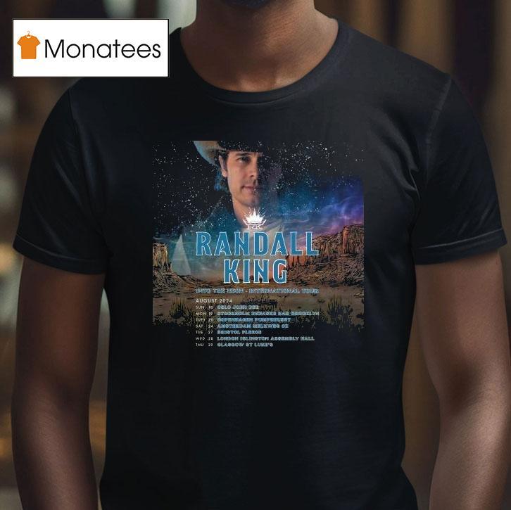 Randall King Into The Neon International Tour 2024 Dates Shirt