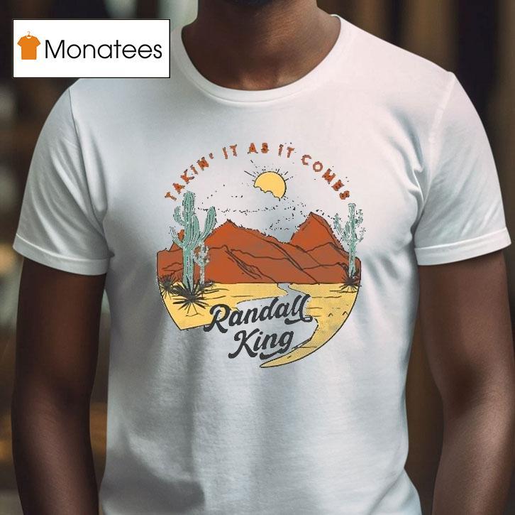 Randall King Takin' It As It Comes Desert Cactus Shirt