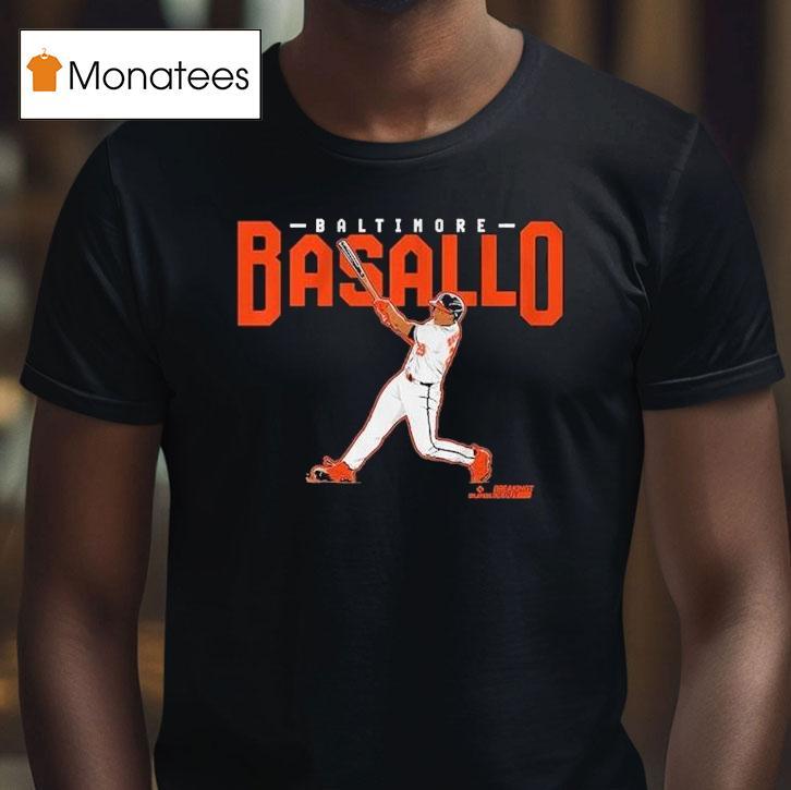 Samuel Basallo Slugger Swing Shirt
