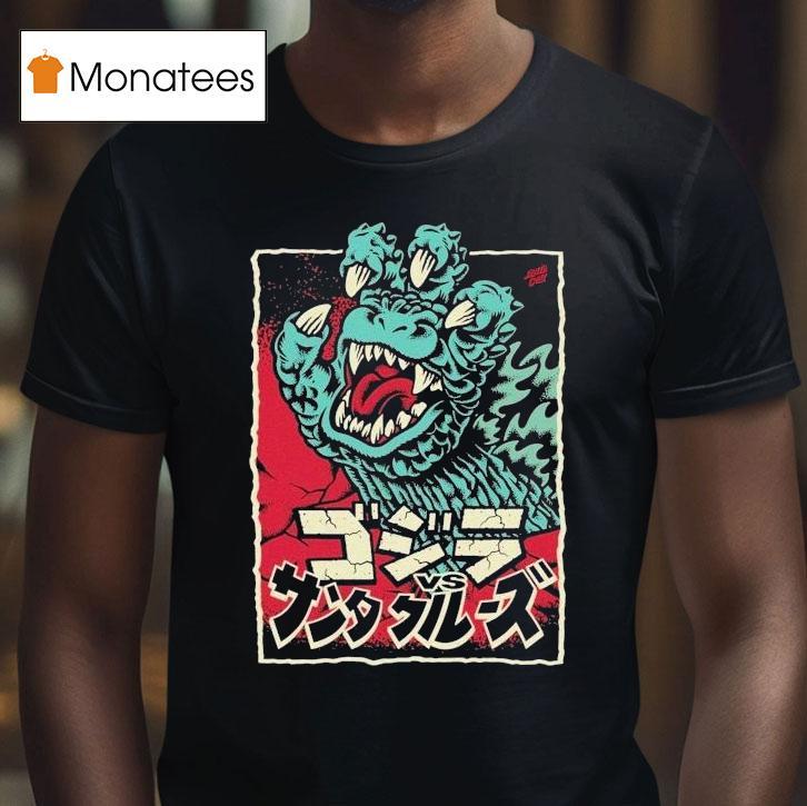 Santa Cruz Godzilla Hand Shirt
