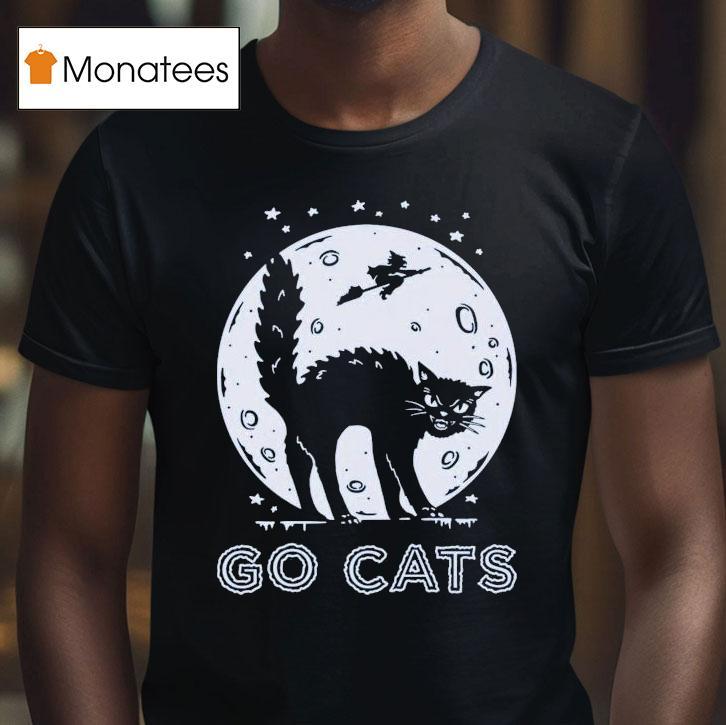 Scary Go Cats Halloween Shirt