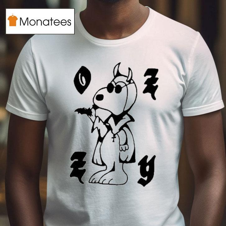 Snoopy X Chinacat Ozzy Osbourne Bat Shirt