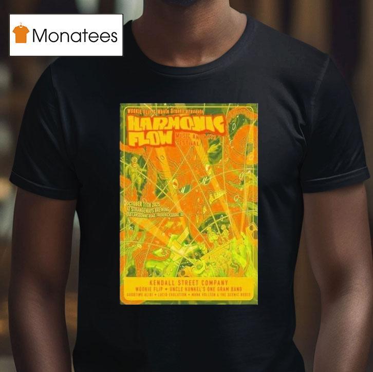 The Harmonic Flow Music And Arts Festival At Strangeways Brewing On October 11 2025 Shirt
