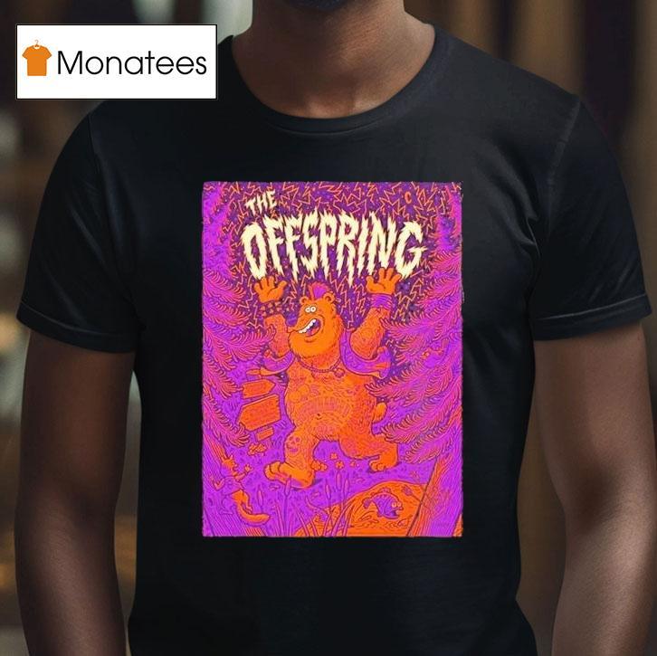 The Offspring Concert At Thunder Ridge Nature Arena In Branson Mo On August 20 Interchanged Tour 2025 Bear Shirt