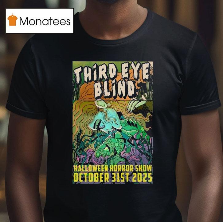 Third Eye Blind Tour Philadelphia, Pa 10.31.2025 Halloween Horror Show Shirt