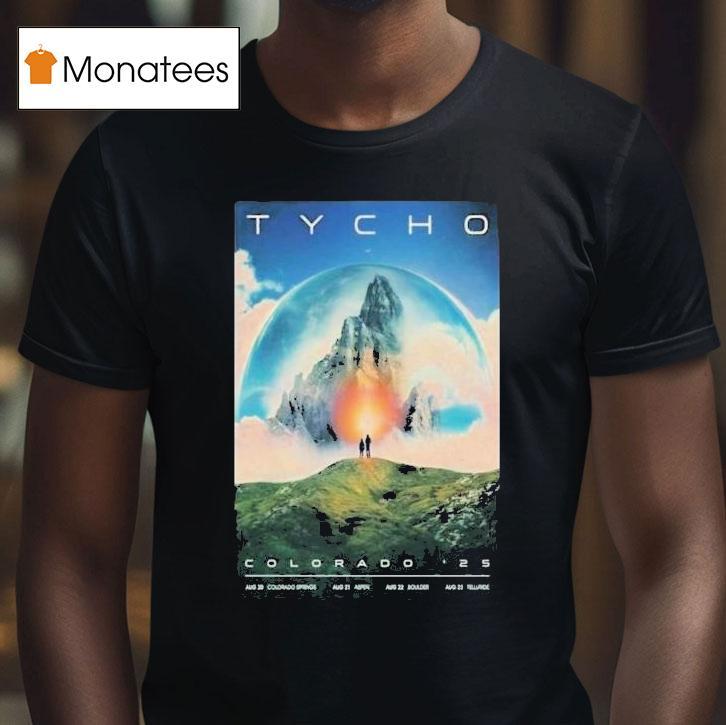 Tycho Colorado Springs 2025 Aug 20 Aspen Boulder Telluride Shirt