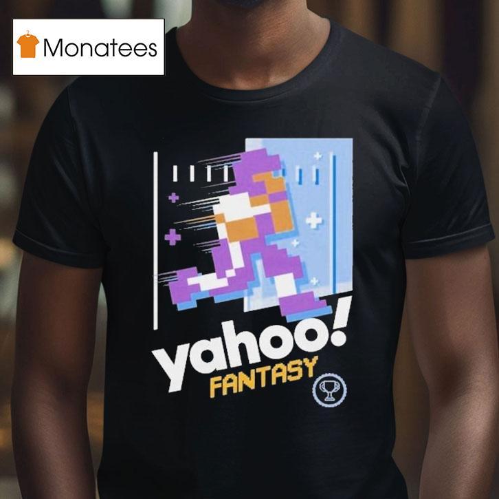 Yahoo Fantasy 8 Bit Shirt