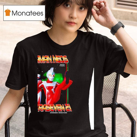 2025 Anniversary Ultra Heroes Ultraman Neos Ultraseven 21 Shirt