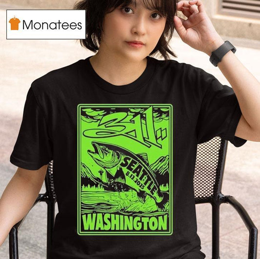 311 Aug 13 2025 Concert Marymoor Park In Redmond, Washington Fish Shirt