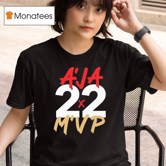 A'ja Wilson 22 Mvp Las Vegas Aces Basketball Shirt
