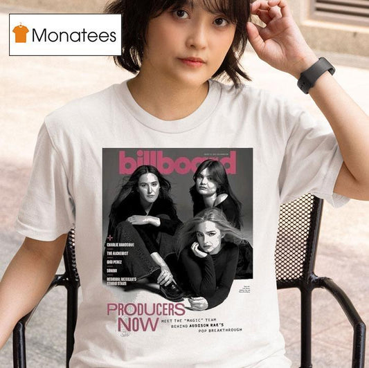Addison Rae Billboard Magazine Cover At August 2025 In Producers Now Pop Breakthrough Photography Shirt