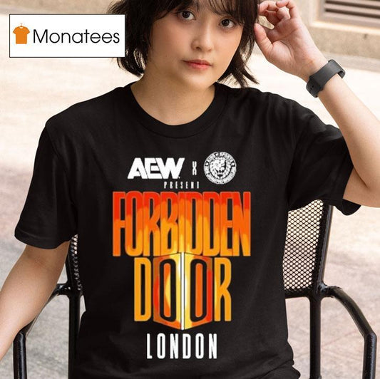 Aew X Njpw Forbidden Door London 2025 Shirt