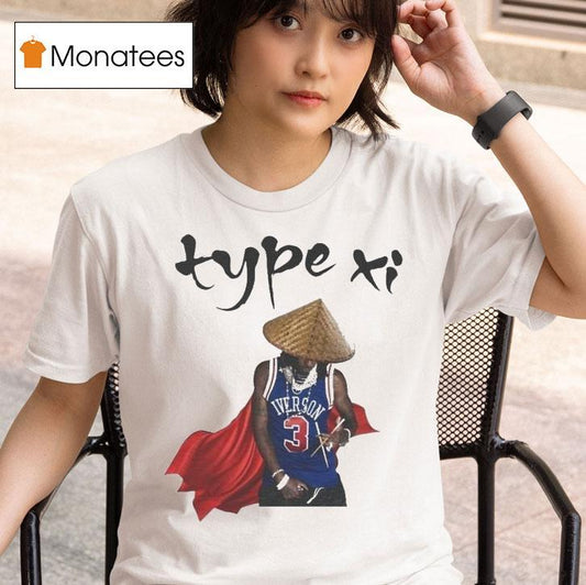 Allen Iverson Type Xi Shirt