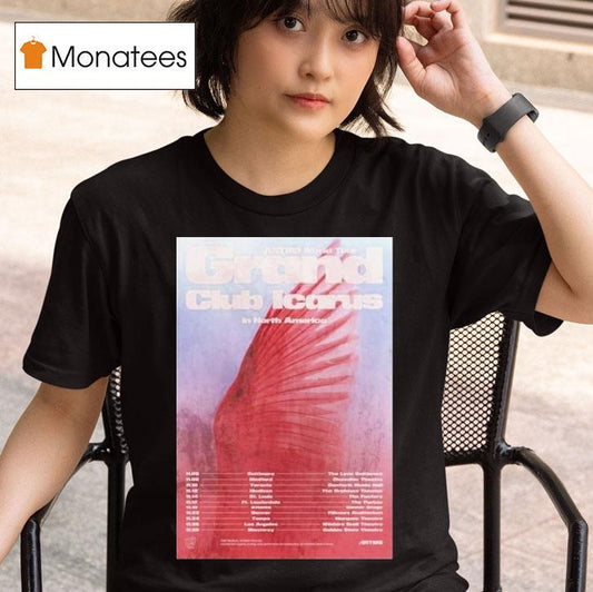 Artms World Grand Club Icarus In North America Tour 2025 Dates Shirt