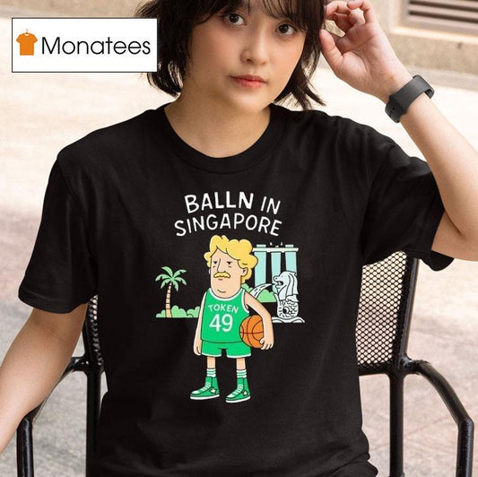 Balln In Singapore Token Basketball Shirt