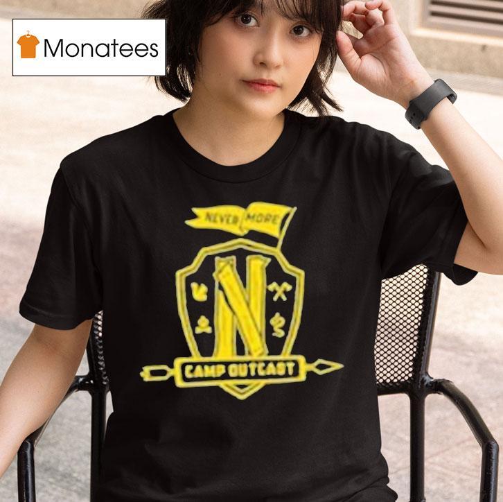 Barry Dort Wednesday Season 2 Nevermore Camp Outcast Shirt