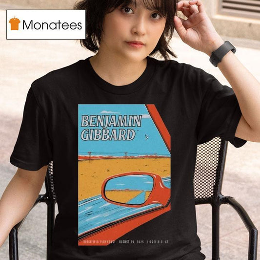 Benjamin Gibbard Ridgefield Playhouse, Ridgefield, Ct August 14, 2025 Shirt