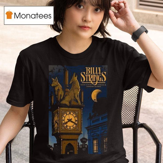 Billy Strings Commodore Ballroom In Vancouver Bc Aug 19 2025 Shirt