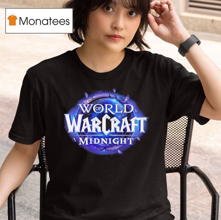 Blizzard World Of Warcraft Midnight Logo Shirt