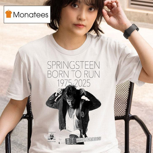 Bruce Springsn 50th Anniversary Born To Run 1975 2925 Shirt