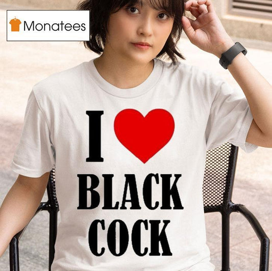 Bryce Hall Wearing I Love Black Cock Shirt