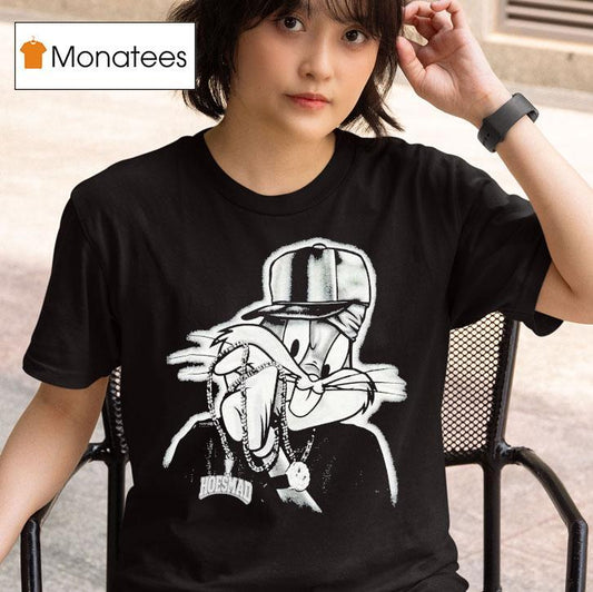 Bugs Bunny Hoesmad Rhinestone Looney Tunes Shirt