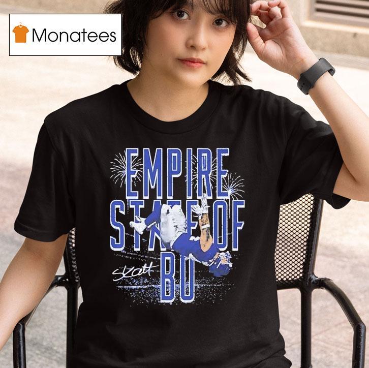 Cam Skattebo Empire State Of Bo New York Giants Football Shirt