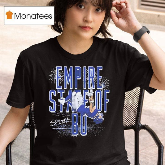 Cam Skattebo Empire State Of Bo New York Giants Football Shirt