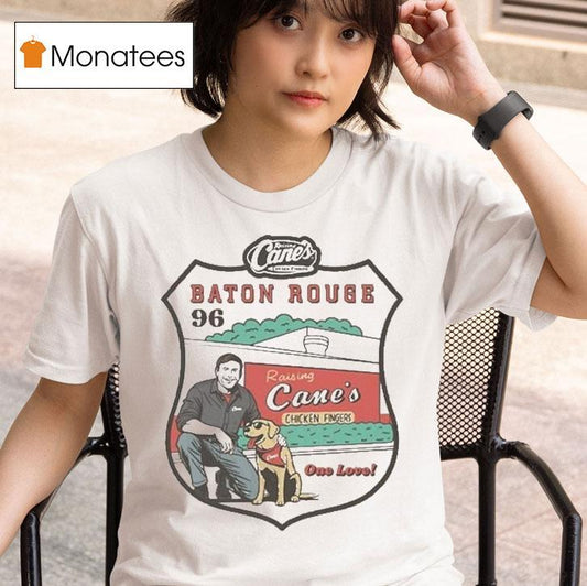 Cane's Road Trip Baton Rouge One Love Shirt