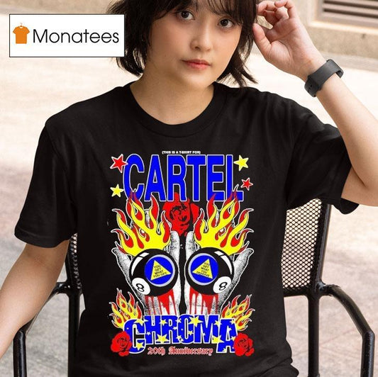 Cartel X Double Wonderful Chroma 20th Anniversary Date Tour Magic Ball 8 2025 Shirt