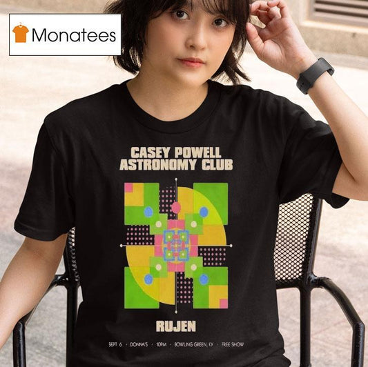 Casey Powell Astronomy Club Sept 6 2025 In Bowling Green Ky Shirt