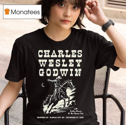 Charles Wesley Godwin At Grinders Kc In Kansas City, Mo On Sep 27 2025 Cowboy Shirt