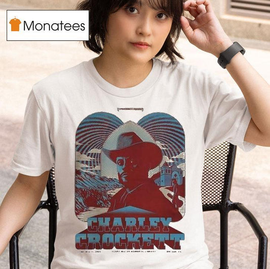 Charley Crockett Concert At Henry Miller Memorial Library In Big Sur On June 10-11 2025 Western Shirt
