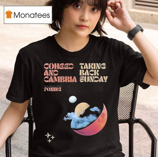 Coheed And Cambria Taking Back Sunday With Foxing Summer Tour 2025 Dates Shirt