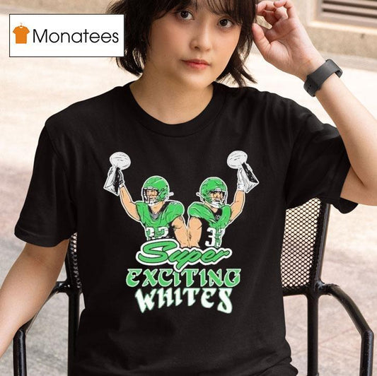 Cooper Dejean And Reed Blankenship Philadelphia Eagles Philly Super Bowl Lix Exciting Whites Champions 2025 Shirt