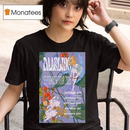 Daarling September Tour 2025 Bunny Shirt
