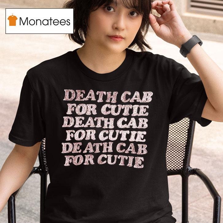 Death Cab For Cutie Crayon Shirt