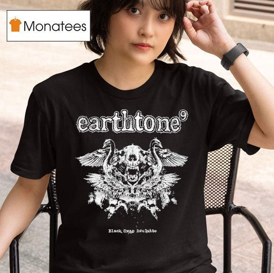 Earthtone9 Ltd Ed Black Swan Roulette Shirt