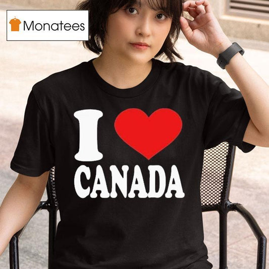 Elon Musk I Love Canada Shirt