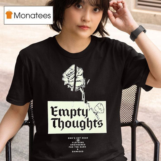Emo's Not Dead Empty Thoughts Rose Shirt