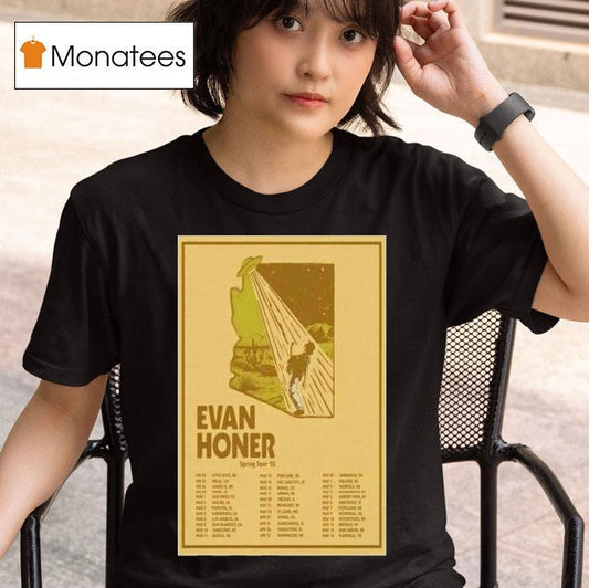 Evan Honer Spring Tour 2025 Shirt