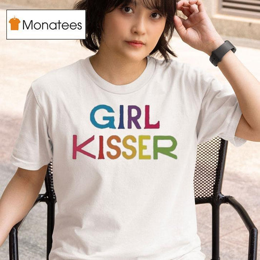 Girl In Red Girl Kisser Shirt