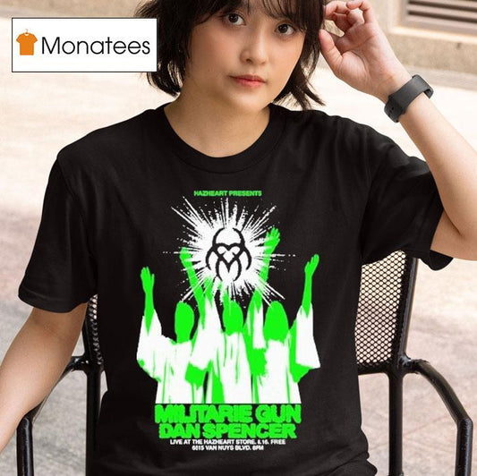 Hazheart Militarie Gun And Dan Spencer Shirt