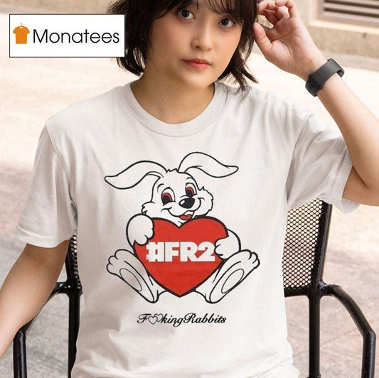 Heart Rabbit Fucking Rabbits Shirt